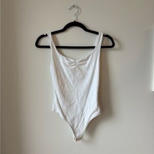 Aritzia White Bodysuit